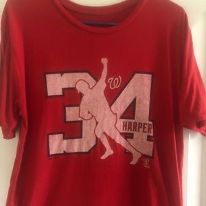 MLB Washington Nationals Round neck tee
